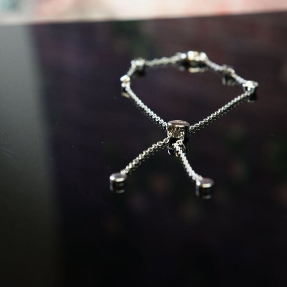 COACH SIGNATURE CRYSTAL SLIDER BRACELET C9449 ABJ - Picture 6 of 9